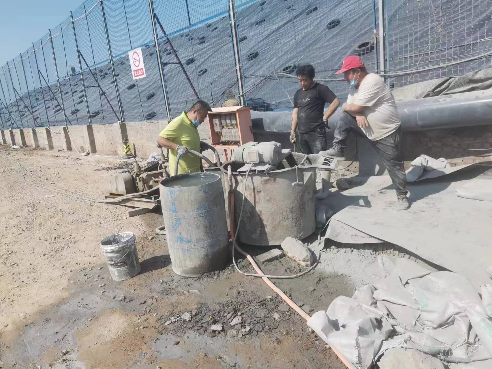 雨山袖阀管注浆